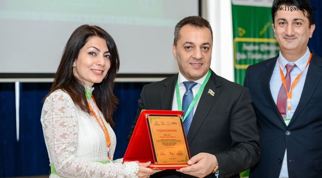 Proje Başkanı Mehseti Hüseynova Azerbaycanda Sağlıklı Beslenme ve Gıda Güvenliği Forumunu gerçekleştirdi