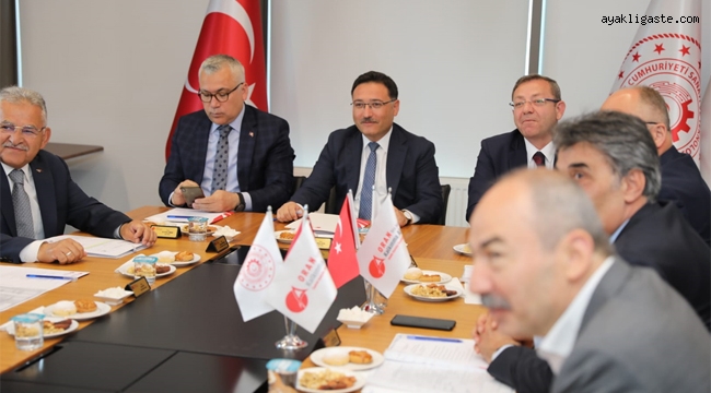  ORAN Kalkınma Ajansı Yönetim Kurulu Kayseri'de Toplandı