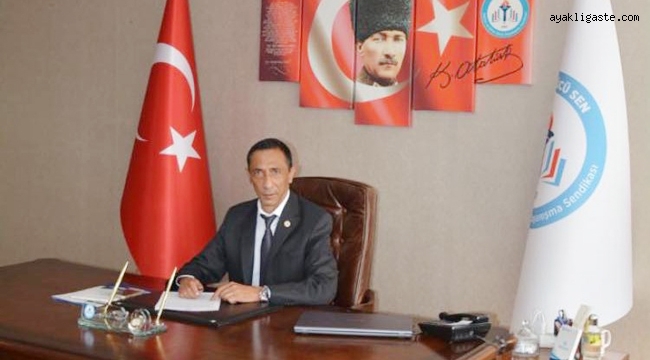 Egitim Gücü Sendikası Genel Başkanı Oğuz Özat yarın Kayseri'ye geliyor! 