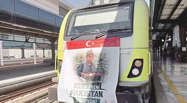 Pakistan'a Yardıma Koşan İlk Ülke Türkiye Oldu: İyilik Treni Yola Çıktı