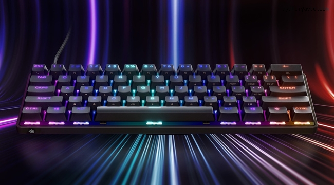 Steelseries, yeni Apex 9 klavyelerinden dünyanın en hızlı optik anahtarlarını ortaya çıkarıyor