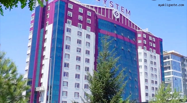 Kayseri'de Özel System Hospital'da korkutan yangın!