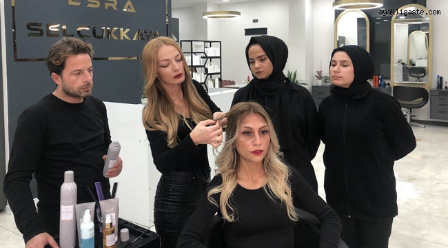 Eğitmen ve saç stilisti Esra Selçukkaya: "Kadın kuaförlerindeki erkek egemenliği artıyor"
