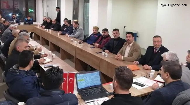 Yeniden Refah Partisi Kayseri Seçim Koordinasyon Merkezi ilk toplantısını yaptı