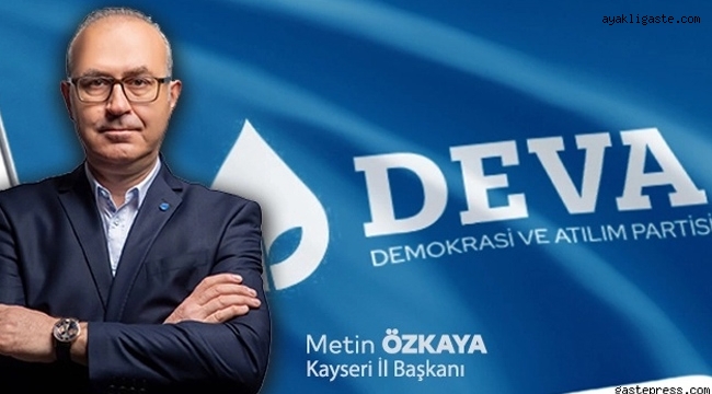 Altılı masanın ortaklarından Deva Partis'nin Kayseri İl teşkilatında büyük deprem: 2 ilçe başkanı istifa etti! 