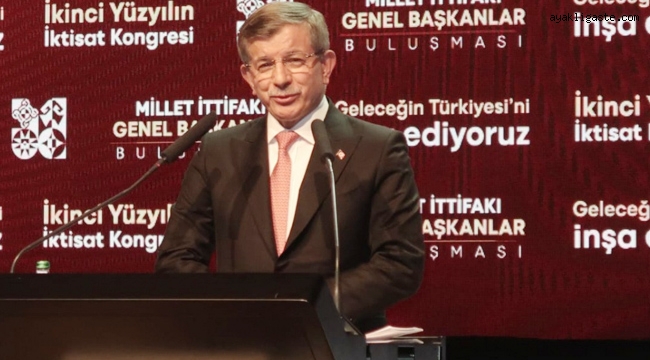 Davutoğlu İzmir İktisat Kongresinde Konuştu