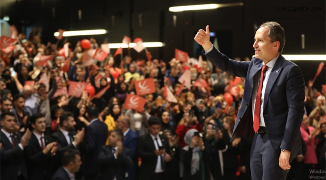 Fatih Erbakan Kayseri'de Konuştu