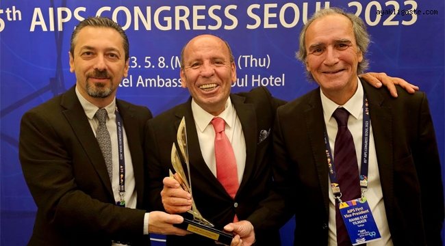 Atilla Türker'e Dünya Ödülü