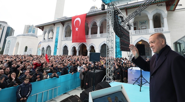 Cumhurbaşkanı Erdoğan, Barbaros Hayrettin Paşa Camii'nin açılışını gerçekleştirdi