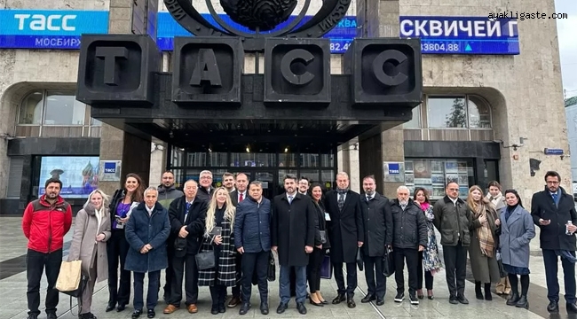 KGK'den Dikkat Çeken Ziyaret: TASS Rus-Türk Medya Forumu Moskova'da gerçekleşti