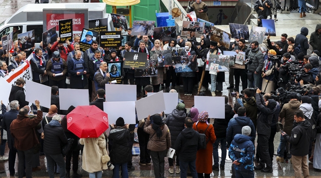 10 Ocak'ta Gazetecilerden anlamlı Gazze eylemi 