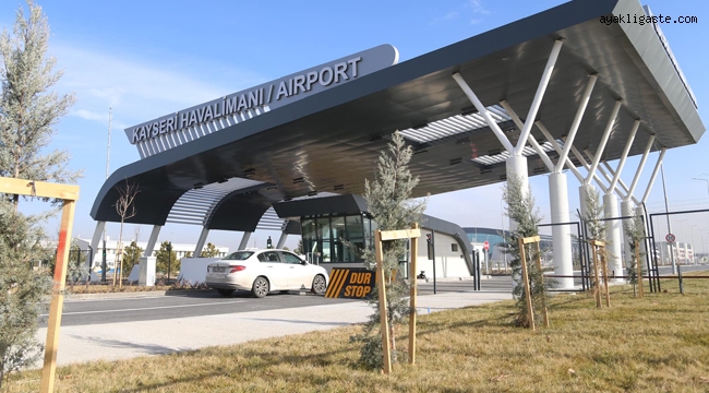 Kayseri Havalimanı Yeni Terminal Binası açılış için gün sayıyor