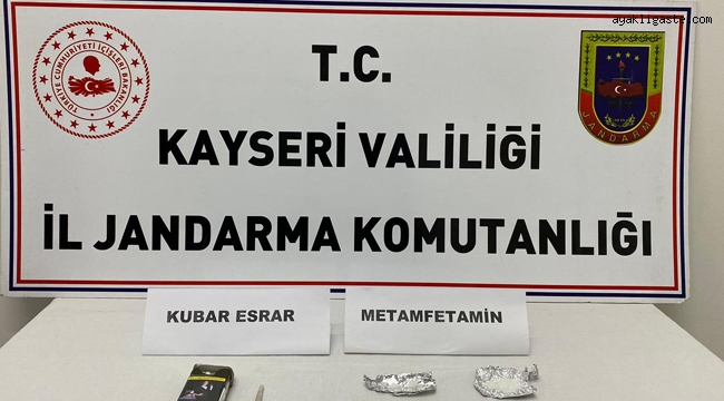 Kayseri'ede uyuşturucu operasyonu