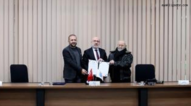Kayseri Üniversitesi ile Osman Ulubaş Köşk Anadolu Lisesi Arasında İki Ayrı Protokol İmzalandı