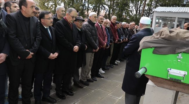 Bakan Özhaseki, İncesu'da cenaze namazına katıldı