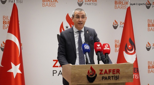 Zafer Partisi Sözcüsü Uğur Batur, partimizin Türkiye gündemine ilişkin görüşlerini açıkladı