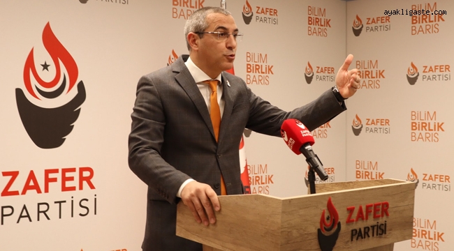 Zafer Partisi Sözcüsü Uğur Batur, partimizin Türkiye gündemine ilişkin görüşlerini açıkladı.