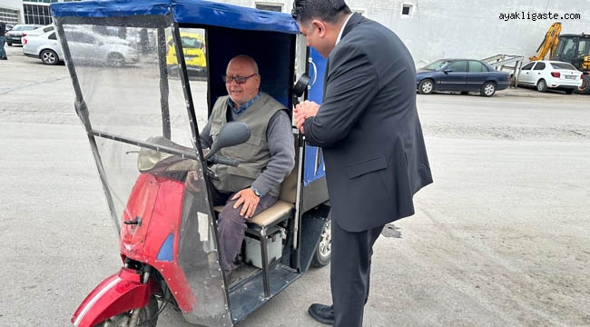 DEVA Partisi Kocasinan Belediye Başkan Adayı Kadir Türkmen; -Engellilerin araçları belediyenin makine parkında tamir edilecek