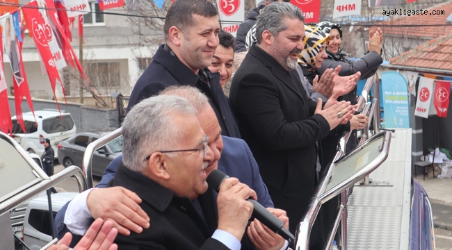 İl Başkanı Fatih Üzüm, Akkışla'da Konuştu: "Rekor oy bekliyorum, rekor oy"